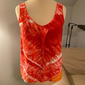 Rory Beca Silk Tie Dye Top (XS)
